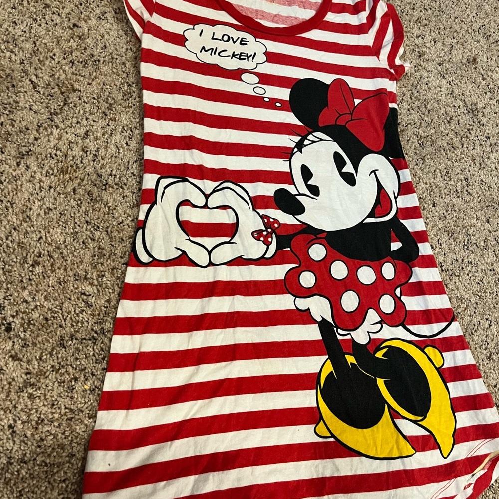 Disney Minnie Mouse Striped Dress